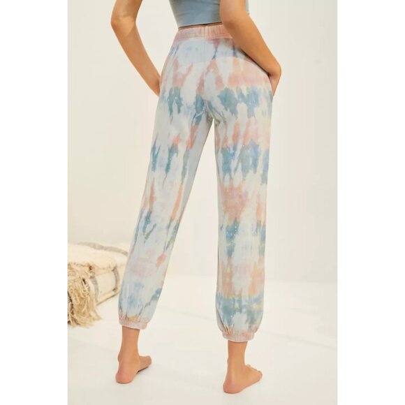 Velvet By Graham & Spencer Hallie Tie-Dye Joggers - Picture 4 of 9